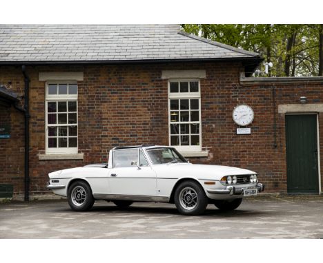 1973 Triumph StagRegistration no. NKH 686MChassis no. LD24151BWOdometer reading: 126,205MoT Expiry: Exempt*Original example*R