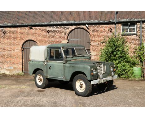 1975 Land Rover Series III 88'Registration no. HTU 194NChassis no. 90112877AOdometer reading: 78,500MOT: N/A *Low mileage Ser