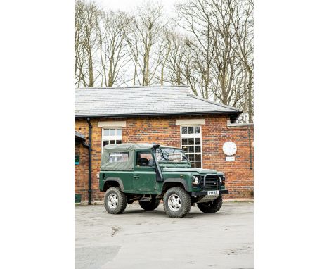 1999 Land Rover Defender 90Registration no. V297 WBDChassis no. SALLDVA87XA163010Odometer reading: 160,469MOT Expiry: 25/11/2