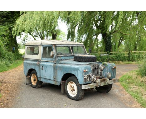 1959 Land Rover Series IIA Safari RoofRegistration no. WAS 709Chassis no. 141903863Odometer reading: N/AMOT: Exempt *Family o