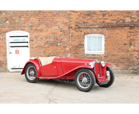 1949 MG TC two-seaterRegistration no. XYS 839Chassis no. SABTVRO393A195156Odometer reading: 0003MOT Expiry: Exempt *Two-seat 