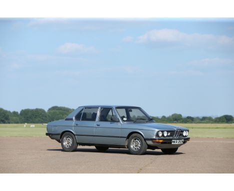 The Ex-Sir Robert McAlpine1980 BMW 525 Auto (E12) SaloonRegistration no. MKR 293WChassis no. WBA38620004536674Odometer readin