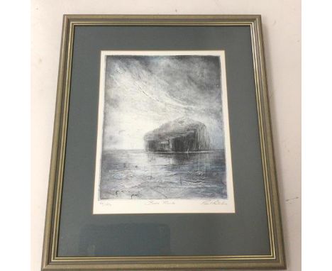 Paul Ritchie, Bass Rock, limited edition print, 46/150, signed in pencil bottom right (26cm x 21cm)