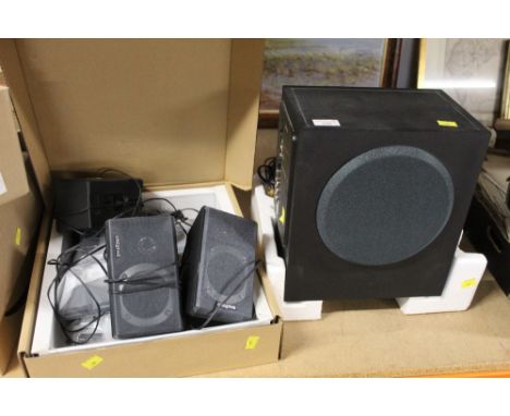 Creative Inspire Model T7900 speaker system with box of accessories 