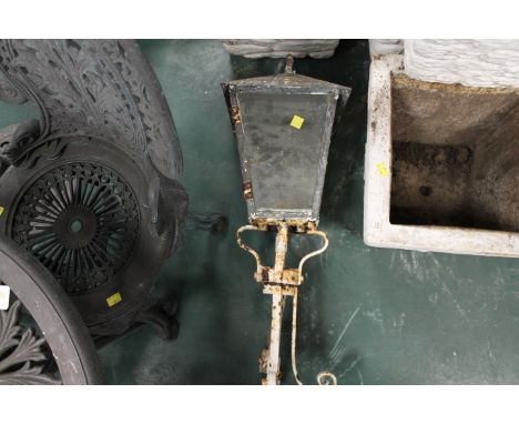 Vintage metal outdoor light