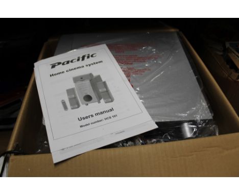 Boxed Pacific Home Theatre System, Model HCS101