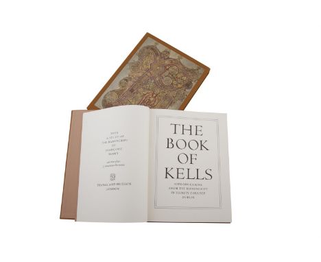 THE BOOK OF KELLSReproductions from the manuscript in Trinity College Dublin; With a Study by Francoise Henry, London 1974, c