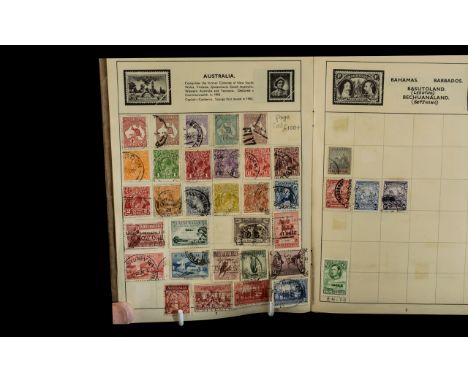 Stamp Interest - World &amp; Commonwealth A-Z 1850's to 1940's Collection  in two neat, well presented and well-filled albums