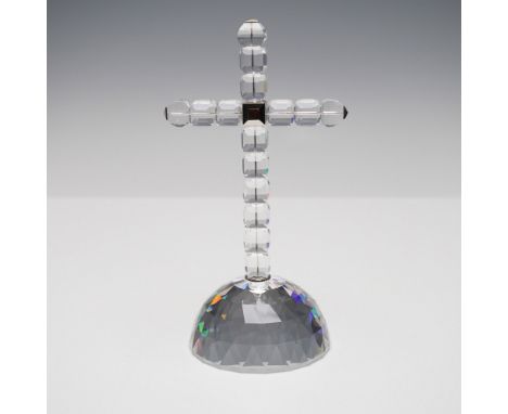 Swarovski crystal Cross of Light, part of the Symbols of Light collection. Designed by Stefano Ricci, this elegant piece feat