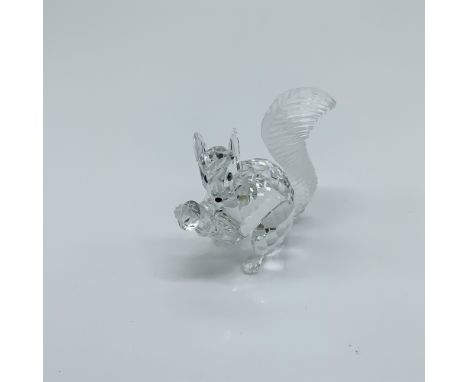 This Swarovski crystal squirrel figurine, code number 208433, was issued in 1997 to celebrate the 10th anniversary of the Swa