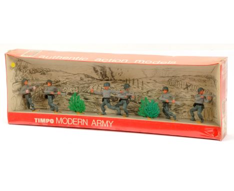 Timpo Toys - Modern Army Series - REF 7/8 - 'German Soldiers'. &nbsp;Condition appears Near Mint in Excellent factory sealed 