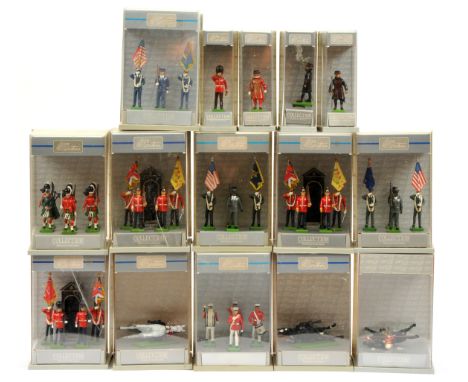 Britains - 'The W. Britain Collection'. &nbsp;Appears to be generally British Army and American Army figures.&nbsp; Condition