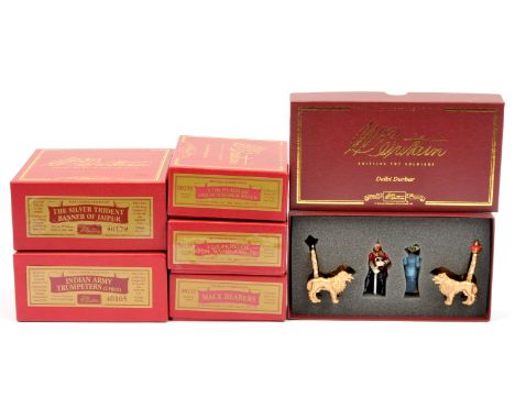 Britains Delhi Durbar Range, including Sets 00264 'Lord &amp; Lady Curzon', 40165 'Indian Army Trumpeters' &amp; others. &nbs