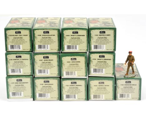Britain World War II Leaders x13 Includes Winston L. S, Churchill #17235, Georgi Zhukov #00287, Erwin Rommel #00285, William 