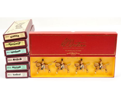 Britain The British Army in India Toy Soldiers x7 Includes The Queen's Own Corps of Guides Cavalry #8835, 25th Cavalry Fronti