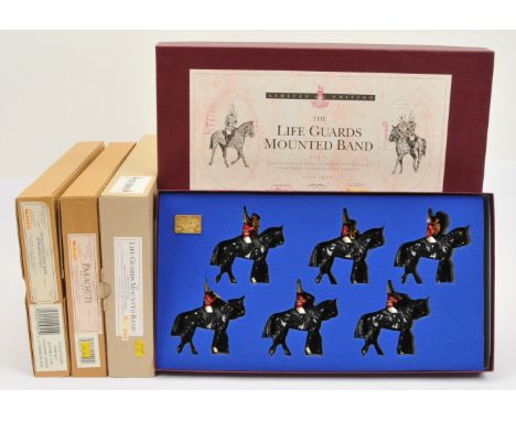 Limited Edition Collectors Model Sets x3 Includes The United States Army Band of Washington D.C. Cat No. 5391, The Parachute 