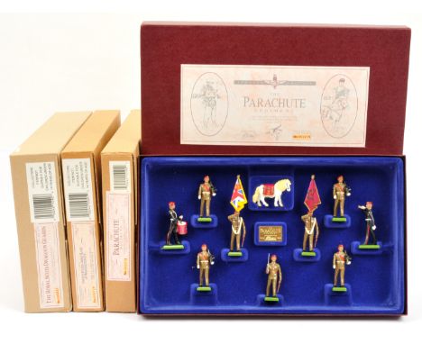 Britains Limited Editions, comprising: Set 5190 - The Parachute Regiment, Set 5290 - The Royal Scots Dragoon Guards &amp; Set