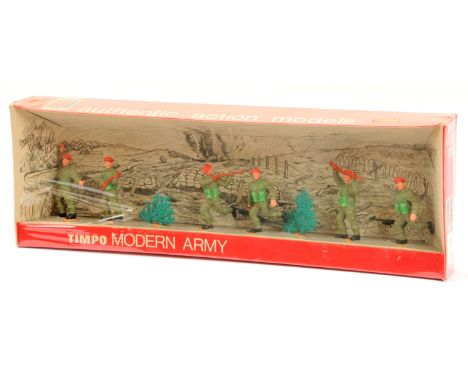 Timpo Toys - Modern Army Series - Ref: 128. &nbsp;Condition appears Near Mint contained in a Excellent factory sealed box wit