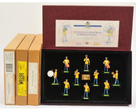 Limited Edition Collectors Model Sets x3 Includes Welsh Guards Cat No. 5186, The Royal Irish Rangers Cat No. 1658 &amp; The U