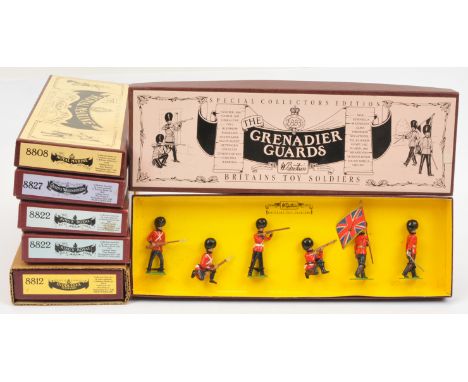 Britains group to include Set 8810 'The Grenadier Guards', Set 8812 'The Duke of Cambridge's Middlesex Yeomanry', Set 8808 'T