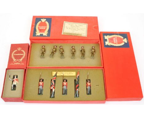 Tradition Toy Soldiers - Including Set No. 23 'The British Army Service Dress', Set No. K40 'Jean De Boucicaut' &amp; one oth