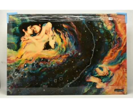 KERRY DARLINGTON (BRITISH 1974) 'ROMEO &amp; JULIET', a signed limited edition 3D print, 126/150 with certificate, approximat