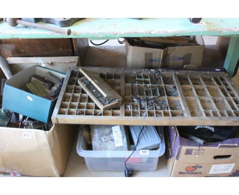 Three Large Boxes of Mixed Tools and Workshop Equipment
