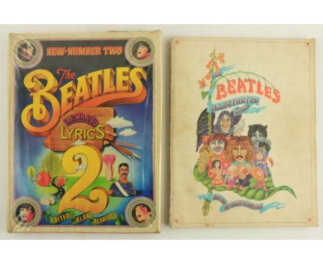 Beatles:&nbsp; Aldrige (Alan)ed.&nbsp;The Beatles Illustrated Lyrics, 4to L. 1969,&nbsp;First Edn., illustrated ptd. wrappers