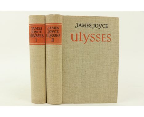 Joyce (James)&nbsp;Ulysses, 2 vols., 8vo, Zurich (Im Rhein Verlag) 1930,&nbsp;First German Language Edition oatmeal cloth, or