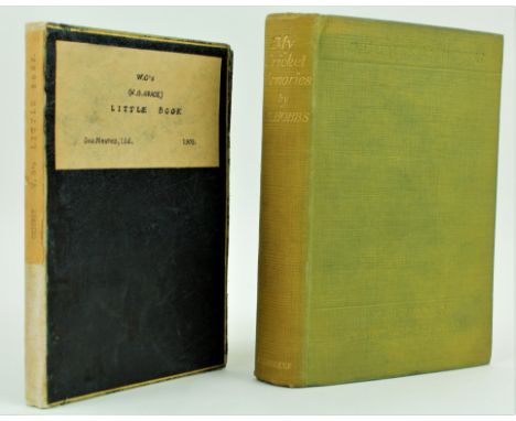 Cricket Interest:&nbsp; Grace (W.G.)&nbsp;W.G.'s Little Book, sm. 4to L. (George Newnes) 1909.&nbsp;First Edn., rebound (lack