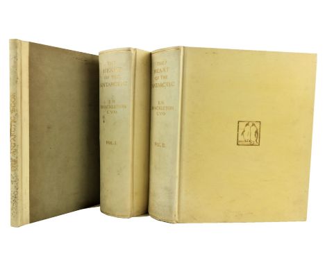 The Heart of the Antarctic&nbsp;- Being the Story of the British Antarctic Expedition 1907-1909 [and the Antarctic Book]&nbsp