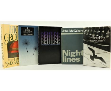 McGahern (John)&nbsp;Nightlines, Lond. (Faber &amp; Faber) 1970.&nbsp;First English &amp; American Editions;&nbsp;The Leaveta