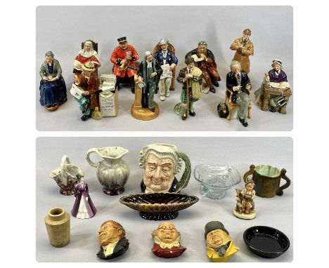 ROYAL DOULTON FIGURINES, a collection of 11 - Stop Press HN2683, The Doctor HN2858, The Professor HN2281, Taking Things Easy 