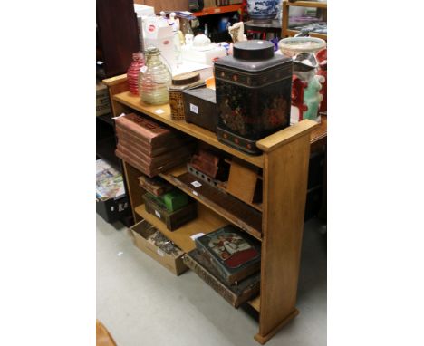 Light oak, arts &amp; craft style, book case 