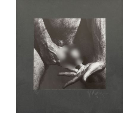 Robert MAPPLETHORPE (1946-1989) Lou, NYC, 1978 Silver print numbered 15/25 lower left and signed lower right 19.5 x 19.5 cm B