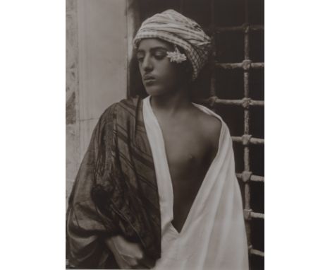 LEHNERT & LANDROCK (XIX-XXth)AhmedSilver print N°6009 in the negative39x29 cmStudio born from the association of the Czech ph