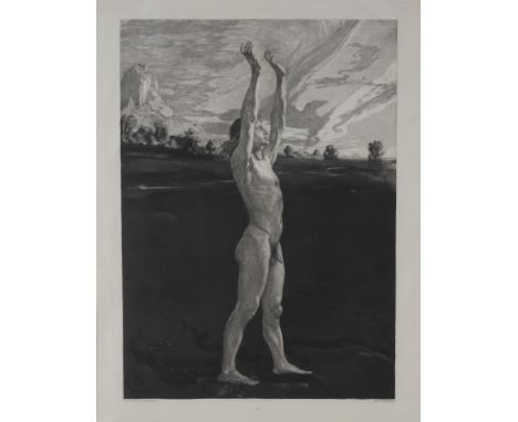 Max KLINGER (1857-1920)Und doch! (And yet!) 1889Etching, burin and aquatint on Japanese woodblock Print from the suite Opus X