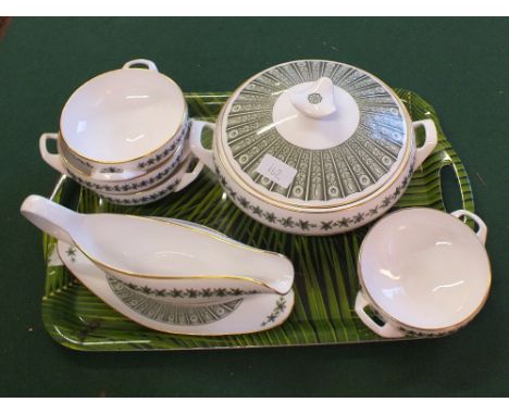 A Spode Provence dinner set