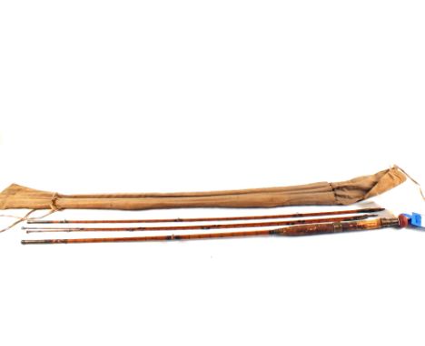 An Army & Navy Stores three piece plus one Trout rod