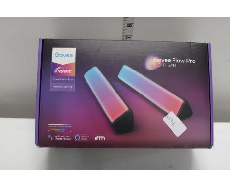 A boxed Govee flow pro light bar 