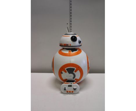 A Star Wars BB-8 robot model 