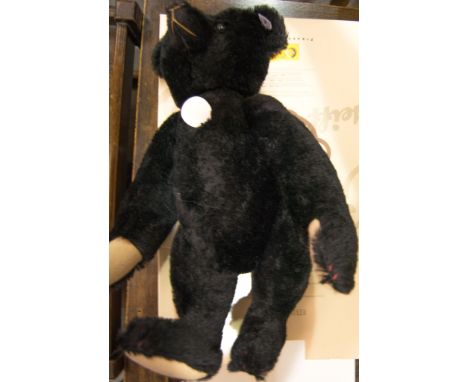 Steiff Mohair Teddy Bear, black