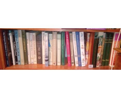 Shelf of collectors books