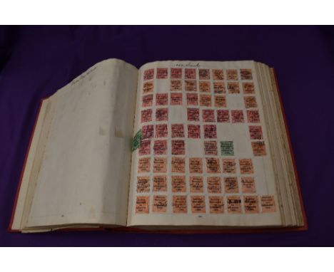 A Old Standard Postage Stamp Album, GB &amp; Commonwealth Remaindered, good world countries seen