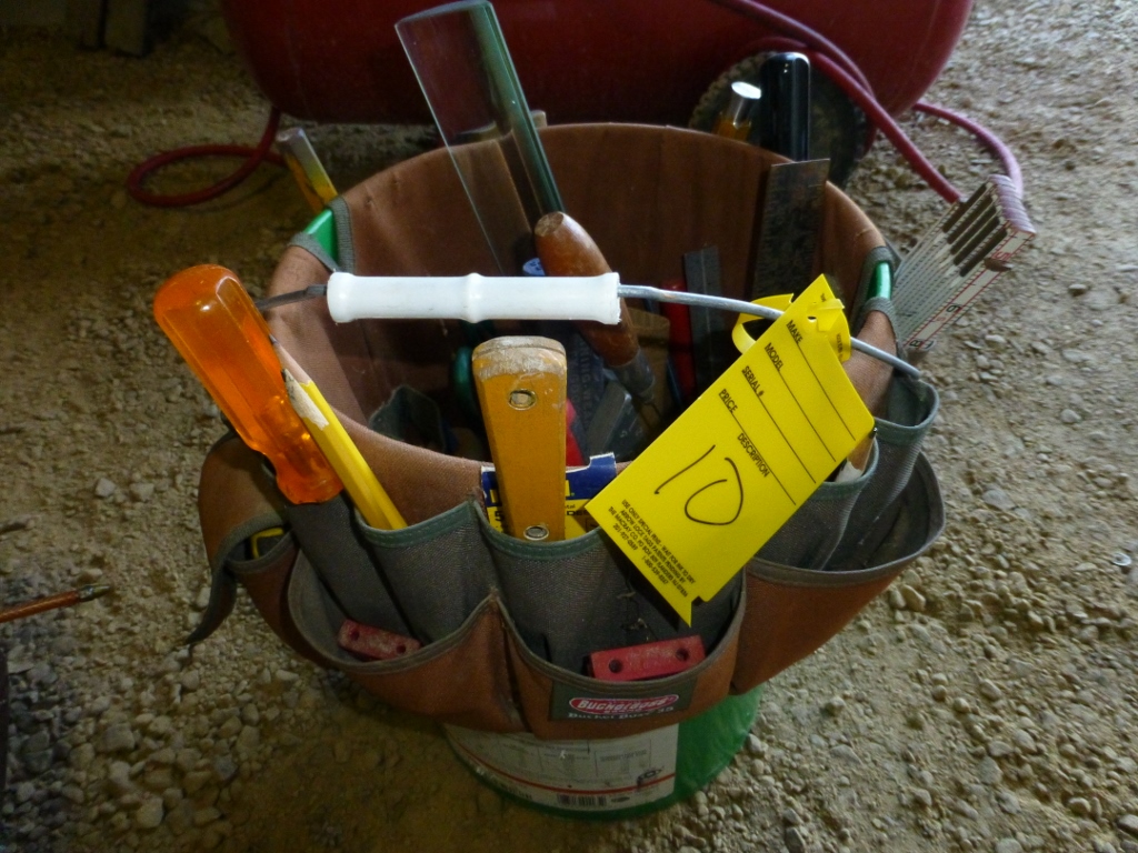 Work Bucket with tools and everything you need!