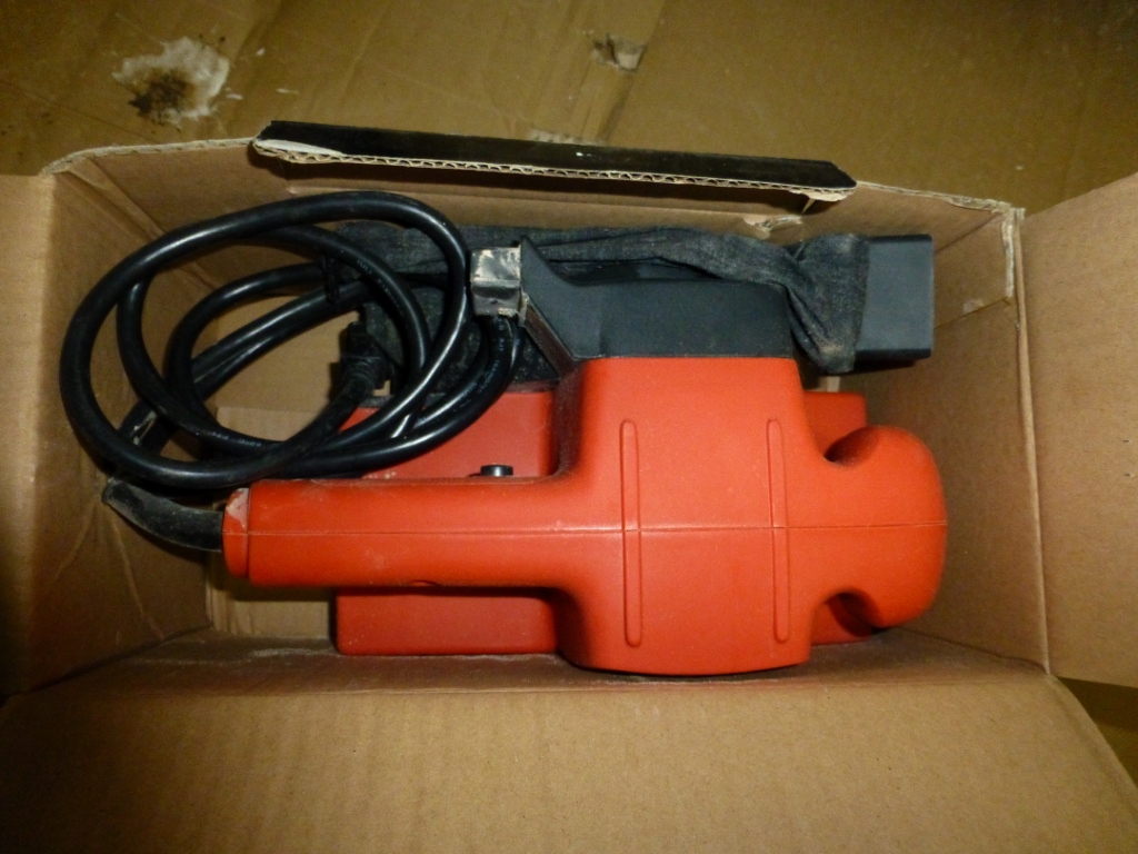 Black and decker 3x18" belt sander