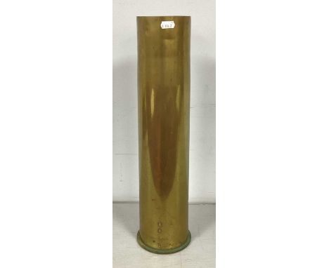 Germany Army Artillery 105mm Brass Cartridge Case, some marks to bottom including manufacturer 'Polte Magderburg' and date 'F