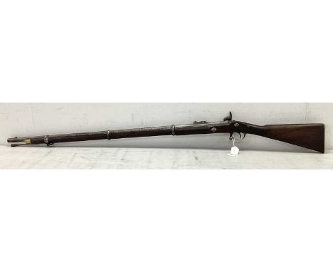 Crimean War Scarce 'Windsor Enfield' British Pattern 1853 Enfield Percussion Rifle, manufactured under contract for British G