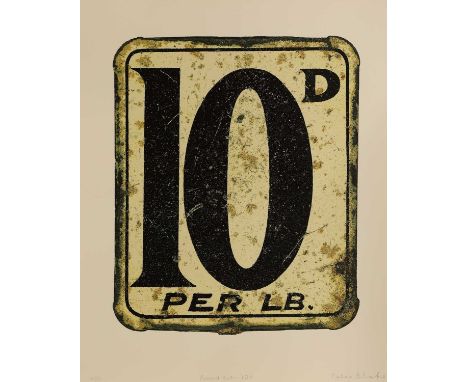 ▲ Sir Peter Blake RA (b.1932) 'Found Art 10d'archival inkjet print in colours with a silkscreen glaze, 2005, signed 'Peter Bl