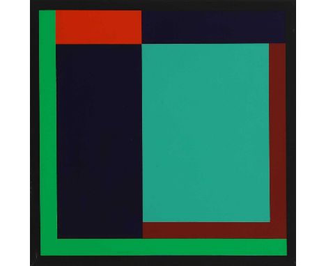 ▲ John Holden (b.1942) 'Pool V'signed, inscribed with title and dated '1998' verso, oil on canvas60.5 x 60.5cmCondition Repor